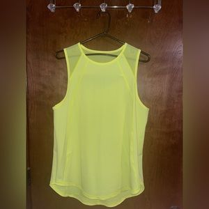 Yellow Lululemon Tank